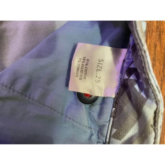 Chip Foster Women's Skinny Jeans Southwestern Boho Aztec Print Pants Size 25 - Picture 5 of 6